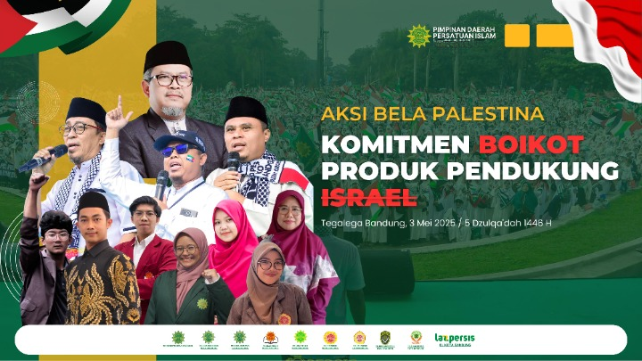 Aksi Bela Palestina, Persatuan Islam Kabupaten Gunungkidul Mengajak Turun Aksi