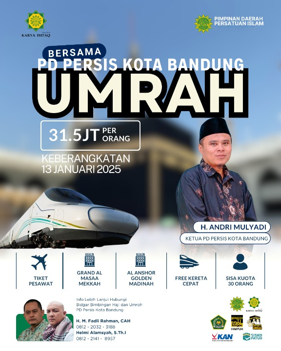Umroh Bersama PD PERSIS Kabupaten Gunungkidul